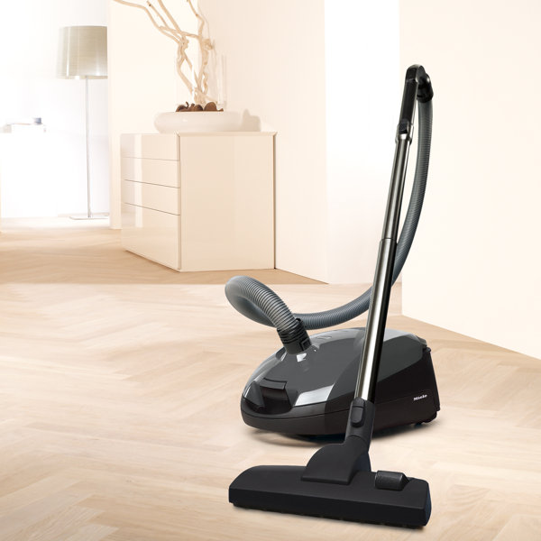 Miele Classic C1 Pure Suction Bagged Canister Vacuum, Graphite Grey